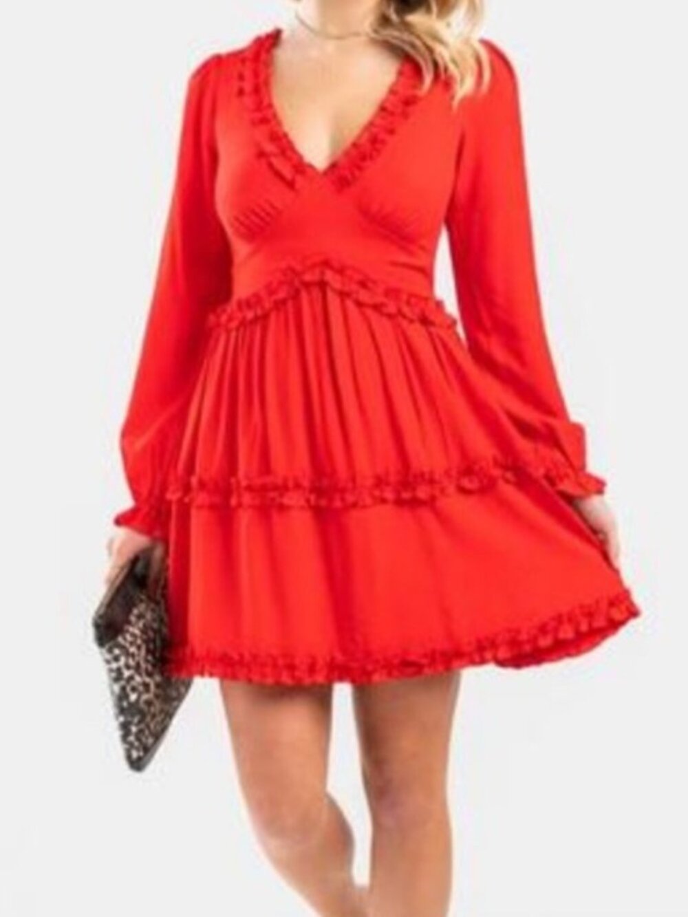 Dress red hot